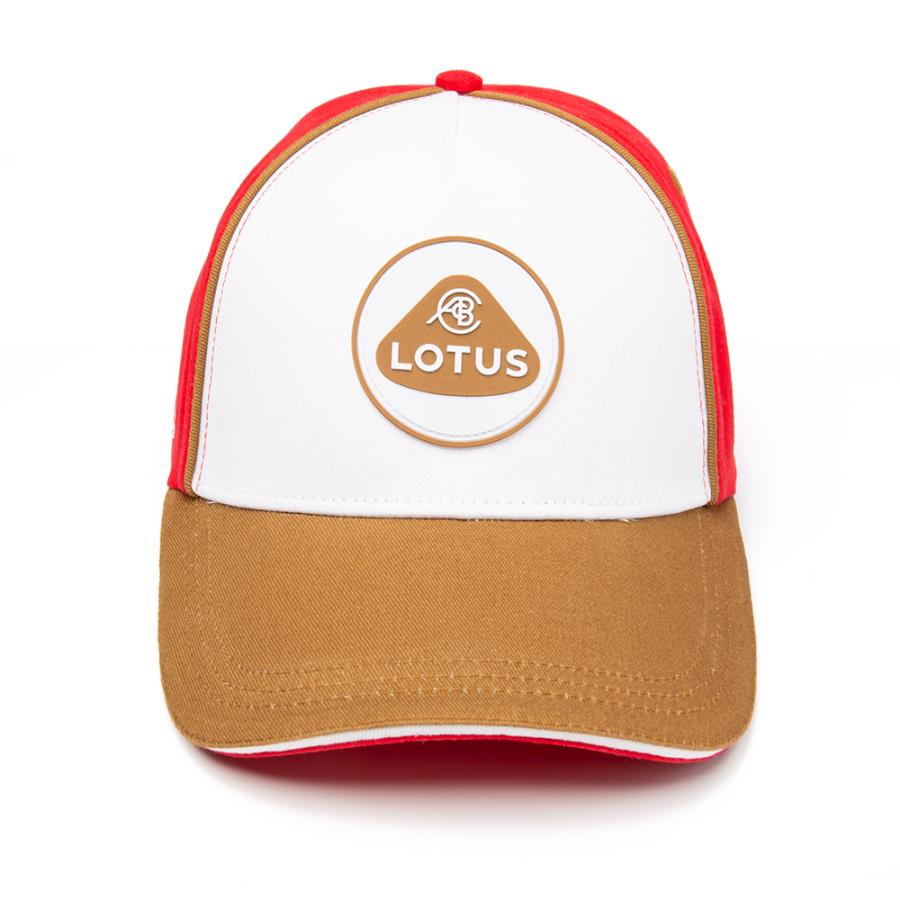 Lotus Unisex Speed Cap-White/Red
