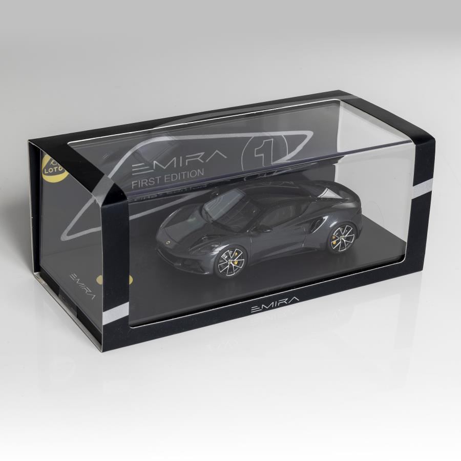 Lotus Emira Scale Model 1/43 Nimbus Grey (light)