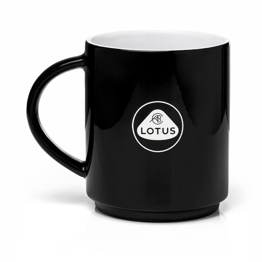 Lotus Mug-Roundel-Black