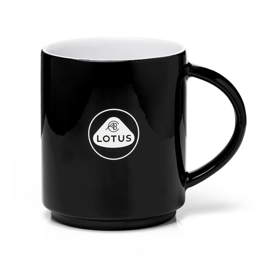 Lotus Mug-Roundel-Black