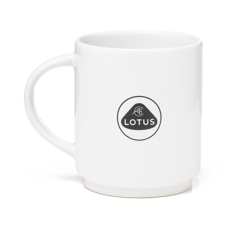 Lotus Mug-Roundel-White